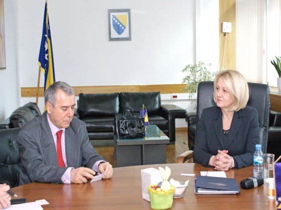 Замјеница предсједавајућег Представничког дома Борјана Кришто разговарала с амбасадором Грчке у БиХ